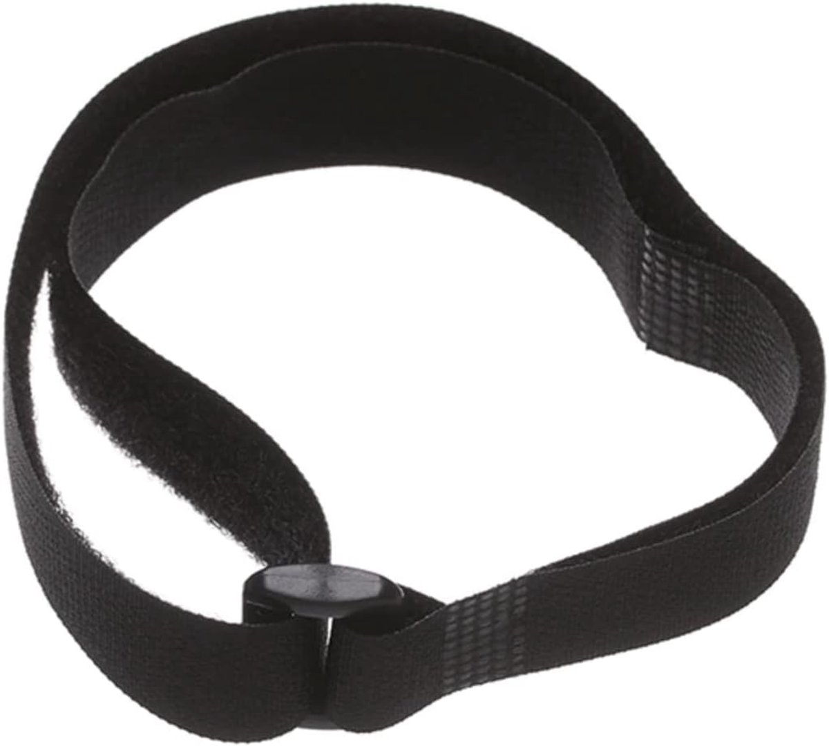 Pack of 5 25 cm Velcro Black Fastening on Bicycle Frame Mounting Bracket Nylon with Velcro Strap for Bicycle Pump - ShopVlot