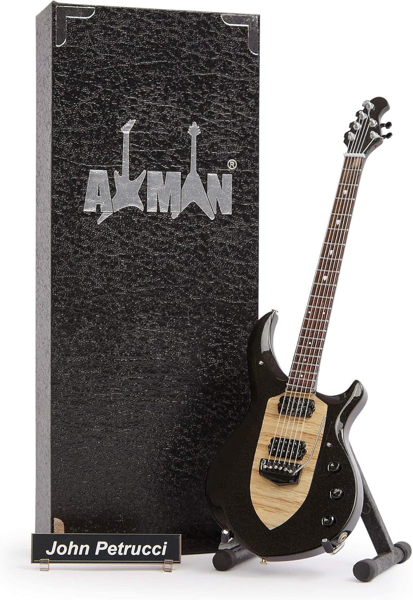 Axman John Petrucci (Dream Theater): Majesty Music Man - Miniature Guitar Replica - Music Gifts - ShopVlot