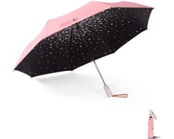 Meiyijia Umbrella, automatic opening and closing, compact and foldable, UV protection, portable for travel and - ShopVlot