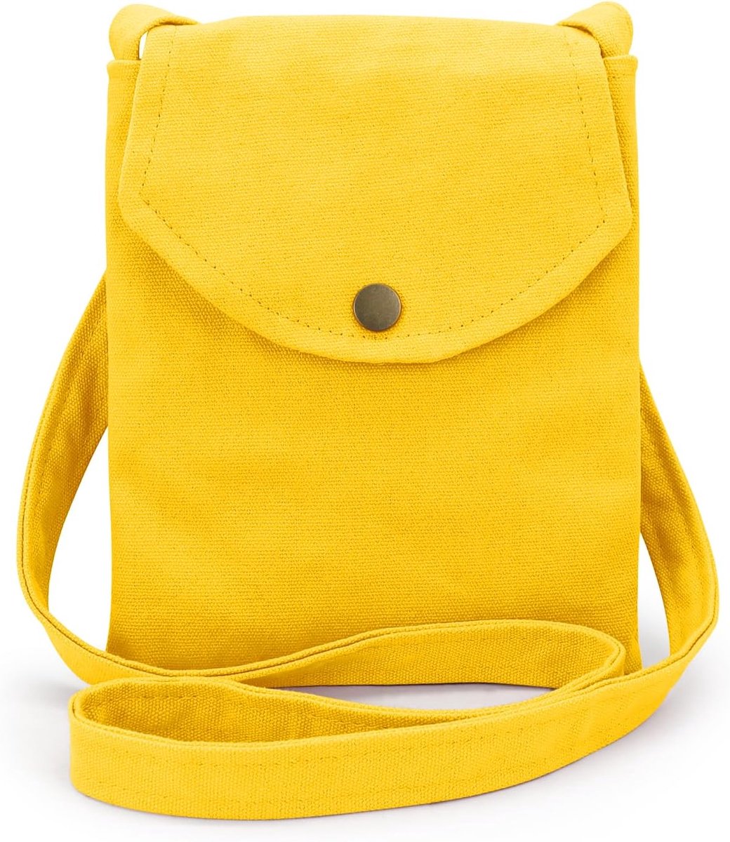Women's Shoulder Bag, Canvas Small Handbag for Women and Girls, Compact Shoulder Bag for Women with Purse for Hanging - ShopVlot