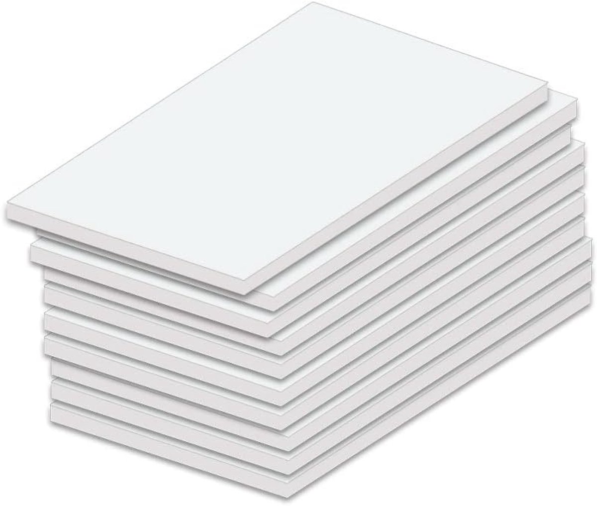 PRICARO Notepad blank, magnetic, A7, 10 pieces - ShopVlot