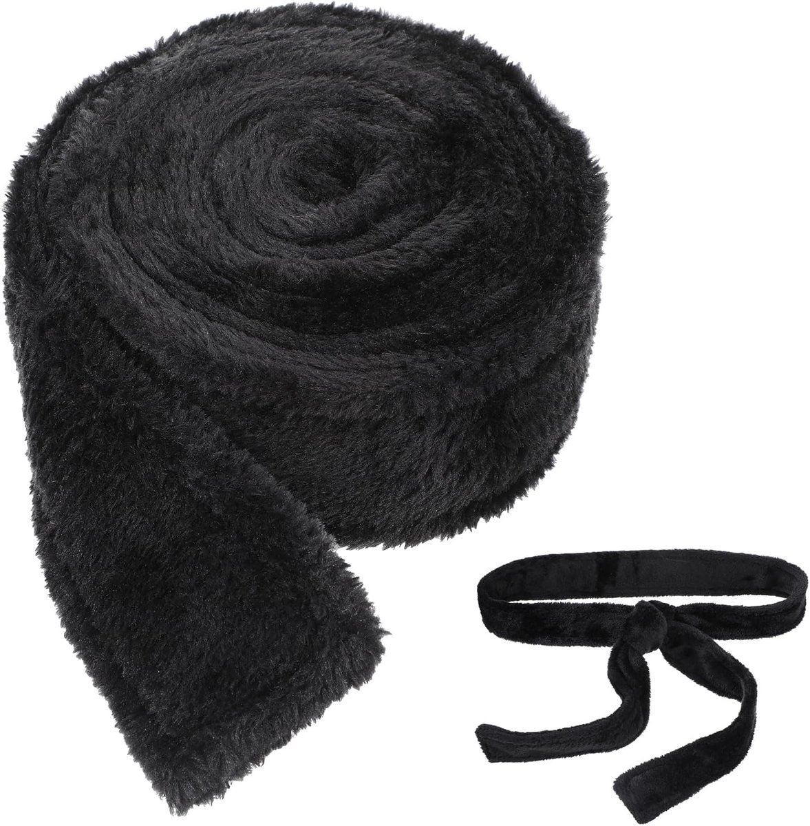 Robe Belt Replacement, 160 x 4.3cm Black Bathrobe Tie, Unisex Soft Pajamas Belt, Bathrobe Waist Tie for Women, Men - ShopVlot