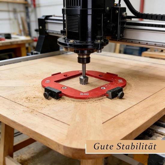 Freessjabloon bovenfrees, 2 stuks router jig radius sjablonen voor bovenfrees, freessjablonen, 4-in-1 radius jig - ShopVlot — afbeelding 3
