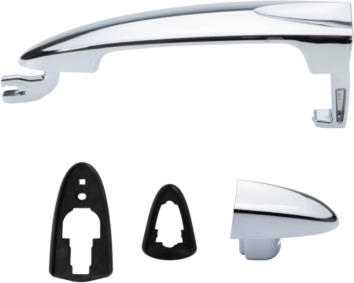door handle front right chrome for Lancia Ypsilon 2003-2011 735434132 735409024 - ShopVlot
