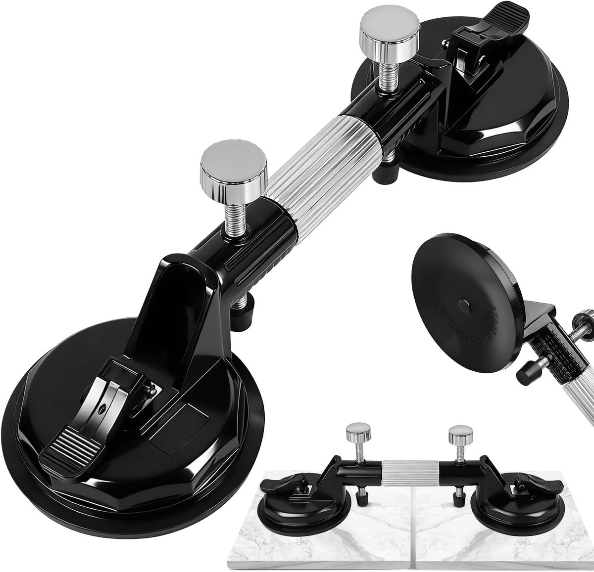 Suction Lifter, Tiles, Tile Lifter, Suction Cup with Leveler Function, Glass Piston, Vacuum Piston, Tile Piston, Tile - ShopVlot