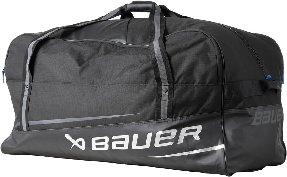 Hockey Tote Bag Large - Zwart/Wit - Premium ventilatiepanelen - Ideaal voor training en wedstrijden - ShopVlot