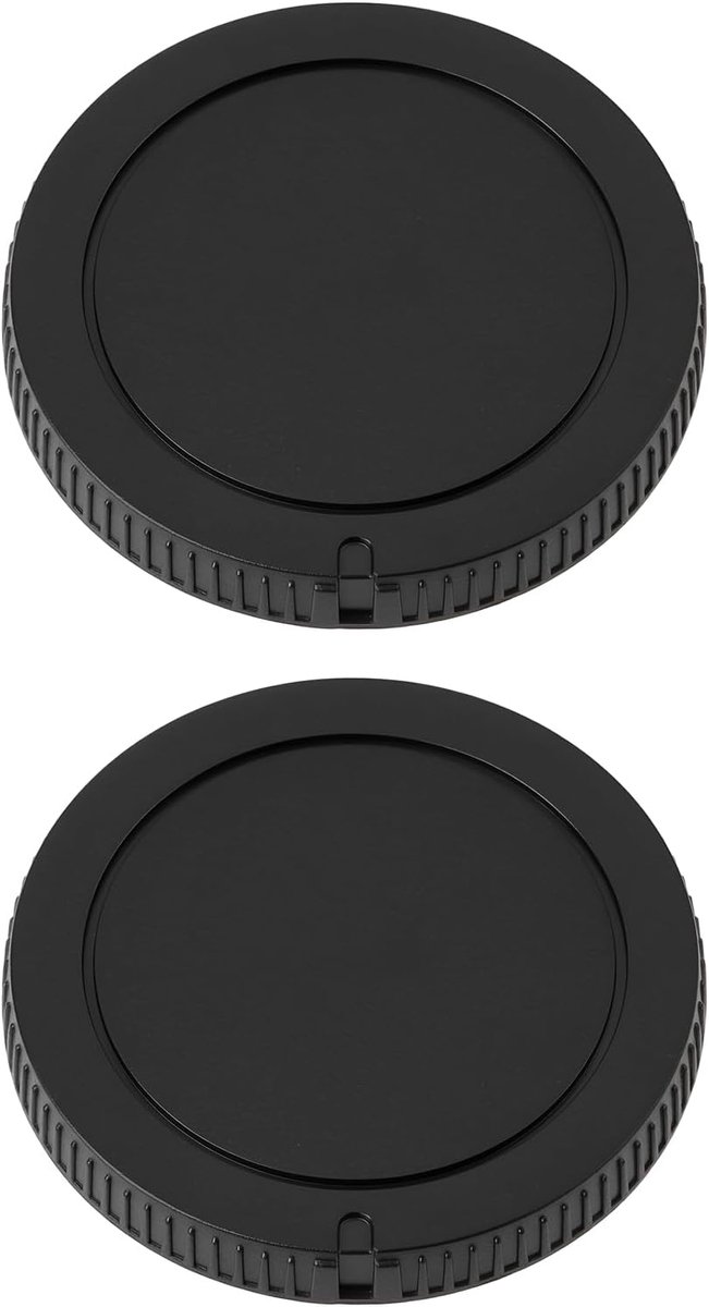 Camera body cap 2pcs - 62mm - kunststoffen - beschermt je camera - ShopVlot