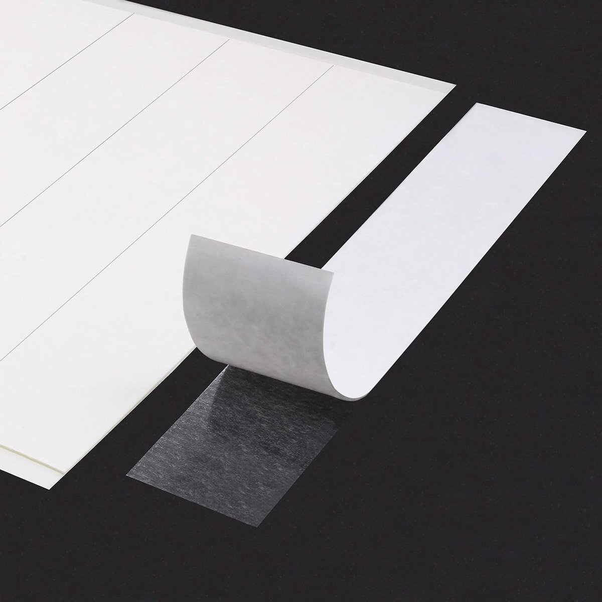 Dubbelzijdige plakstrips 20 x 100 mm - sterke hechting - handafscheurbaar - ideaal voor knutselen - ShopVlot