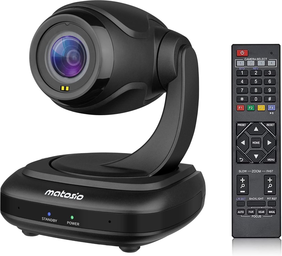 PTZ camera 1080P - AI gezichtsherkenning - 3x optische zoom - ideaal voor videovergaderingen - ShopVlot