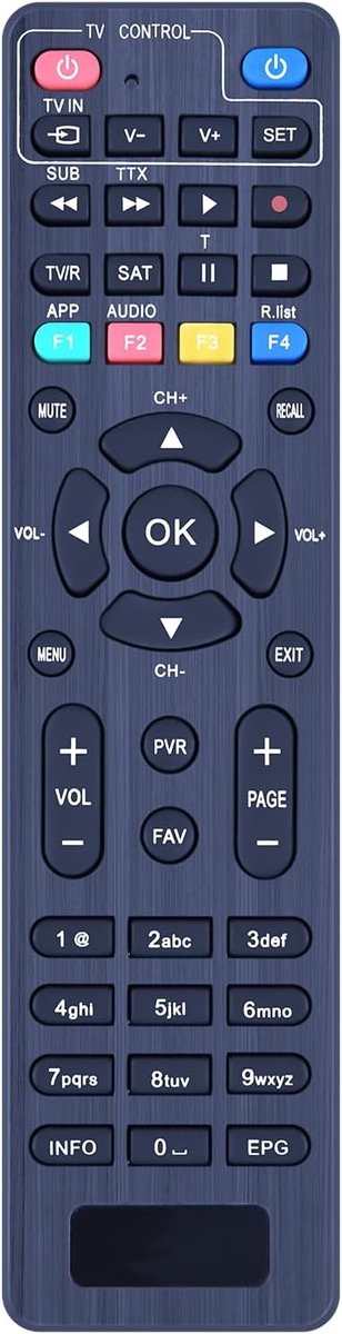 Afstandsbediening geschikt voor DIGIQUEST​ TLC Q10-Q20-Q30-TI9-ES_Voice-SKILLVOICE-XSD2.1 - ShopVlot