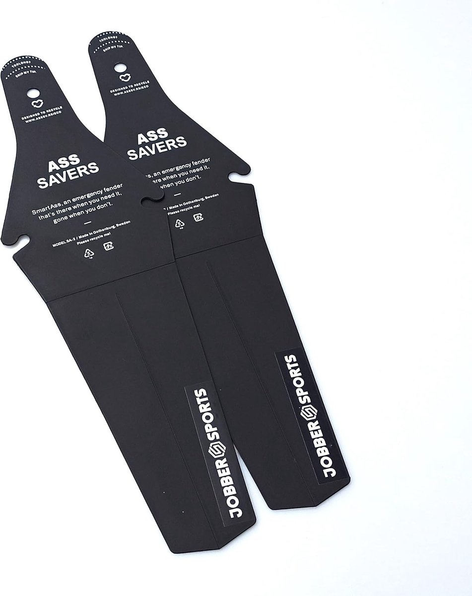 Ass Saver - 2x Mudguard Mountain Bike and Road Bike - Rear Fender - Black - ShopVlot