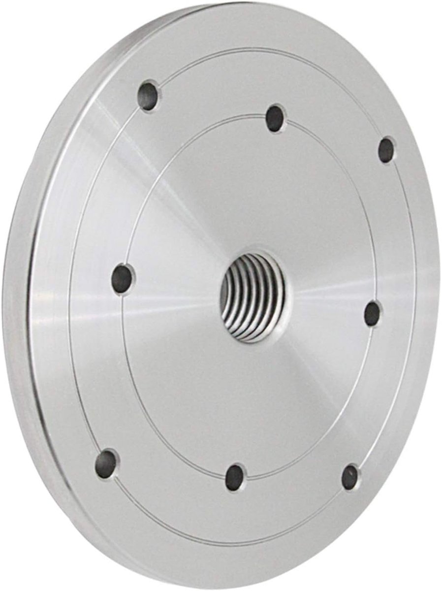 6" Inch 150mm Lathe Faceplate, for Wood Lathe Chuck M33 X 3.5 Wire, Woodworking Turning Tools Accessories Wooden Face - ShopVlot