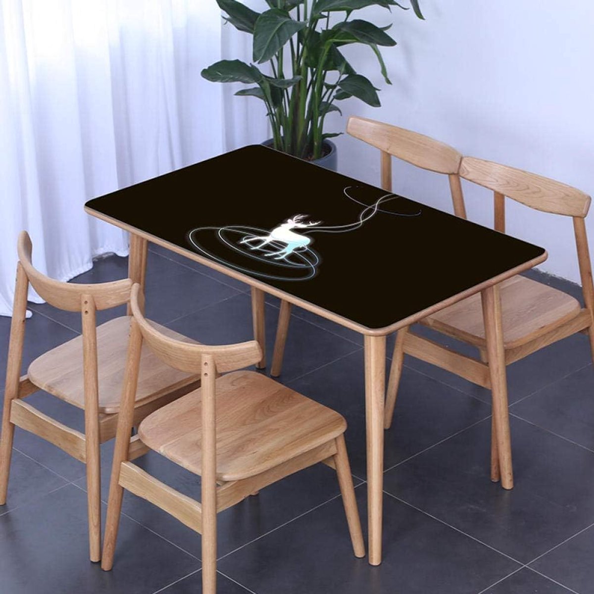 Tafelkleed schattig cartoon anti-scalding TV kast computer bureau tafel mat slaapkamer eettafel - ShopVlot