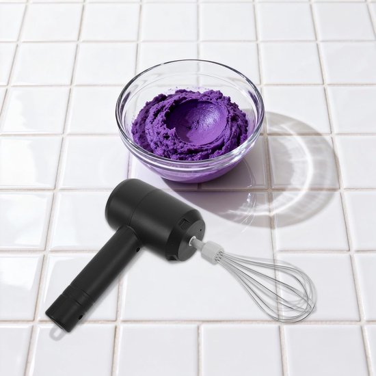 Happyyami Elektrische haarverfmixer voor de salon - 20 W batterij-handmixer voor haarverven - ShopVlot — afbeelding 4