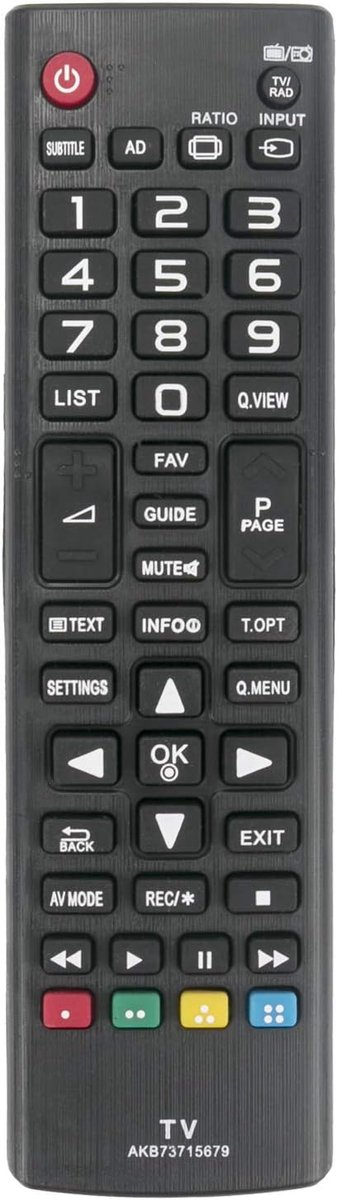 ALLIMITY Remote control AKB75095308 sub AKB73715679 Replace for LG TV 32LJ610V 43UJ634V 55UJ634V 49UJ6309 60UJ6309 - ShopVlot
