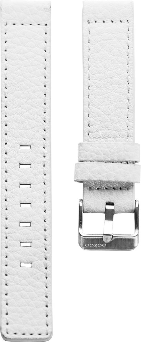 Leren horlogeband met gesp - 20mm - Bruin leer - Comfortabel en stijlvol - ShopVlot