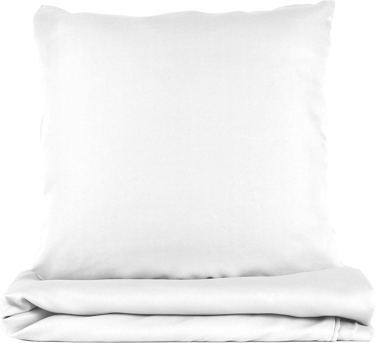 Beddenset 4-delig 140 x 200 cm - Microvezel Wit - Ademend en zacht - Perfect voor een comfortabele slaap - ShopVlot