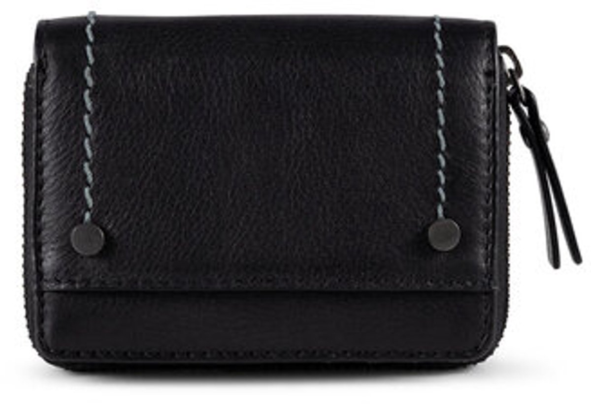 Bag2Bag Agios leren dames portemonnee zwart