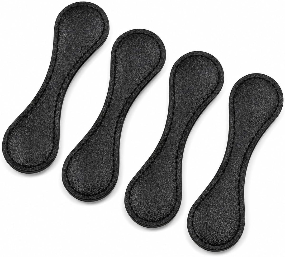 Magnetische clips set van 4 - Zwart - Sterke grip - Ideaal voor handdoeken en bookmarks - ShopVlot