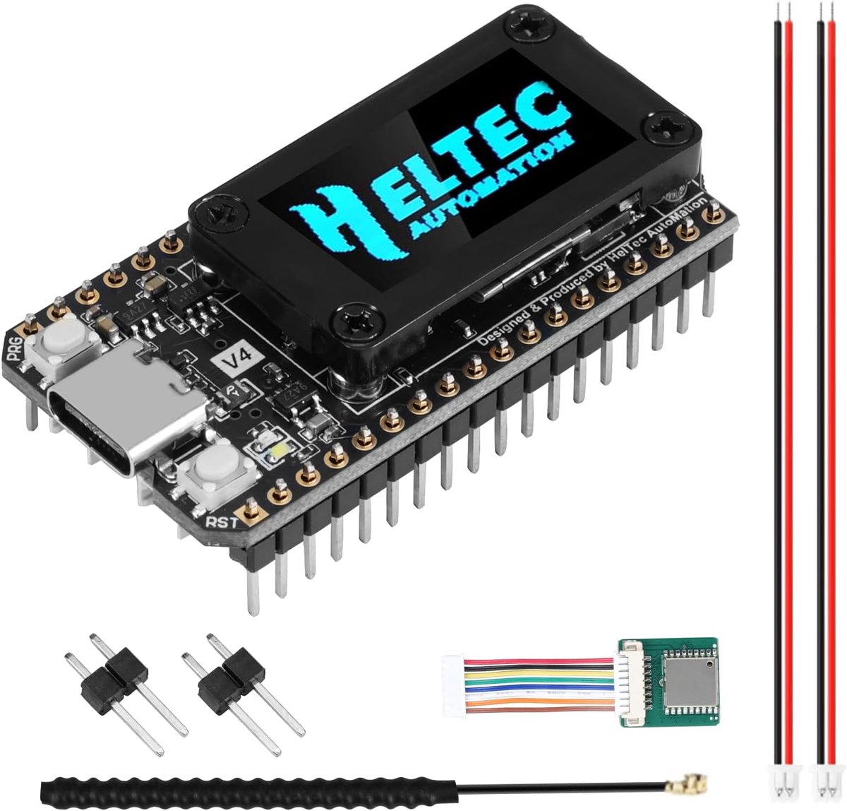 LoRa ESP32 V4 Module met GPS - 0.96 Inch OLED Display - 1262 Chip - Ideaal voor IoT toepassingen - ShopVlot