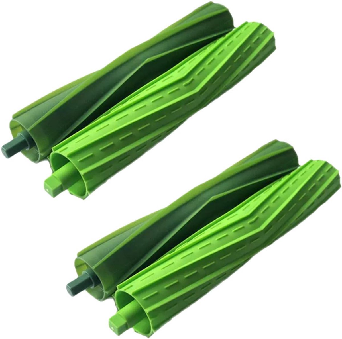 MIRTUX 2 x tractor set, compatible with Roomba E5 / i7, central brush accessories, E5, E6, i7, i7+, spare part with - ShopVlot