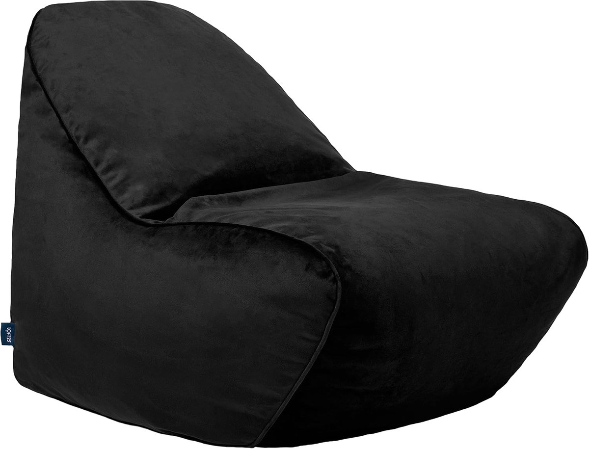 Loft 25 Bean Bag Sofa Chair - Living Room Indoor Velvet Bean Bag Furniture Chair - ShopVlot