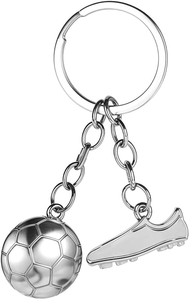 Football Football Boots Key Chain Metal Sports Key Chain Football Shoe Football Football Key Chain for Boys Girls - ShopVlot