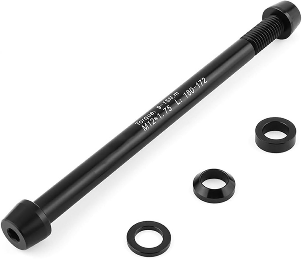 Fietsroltrainer, steekas, steekasadapter, schroefdraadspoed M12 x 1,5, 160-172 mm, fietsonderdelen achterwieltrainer - ShopVlot