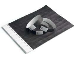 iboo - 500 Tyvek Paper Bracelets for Control and Safety for Events, Parties, Festivals and Travel - ShopVlot