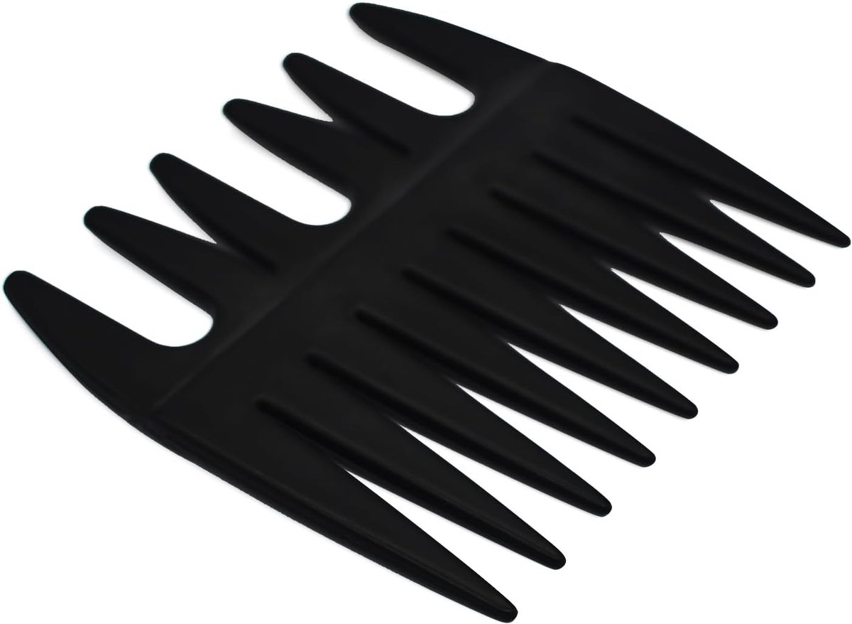 Professional Wide Tooth Hair Comb for Men, Mens Hair Beard Comb, Double Sided Anti-Static Paml Size Hair Detangling - ShopVlot
