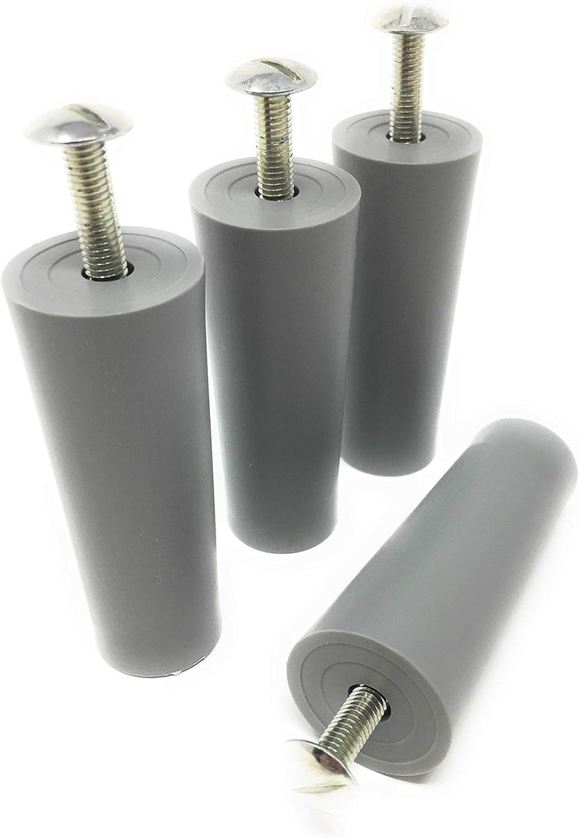 Stop stop for roller shutters 60 mm grey 4 pieces - Stopper rolluiken - ShopVlot