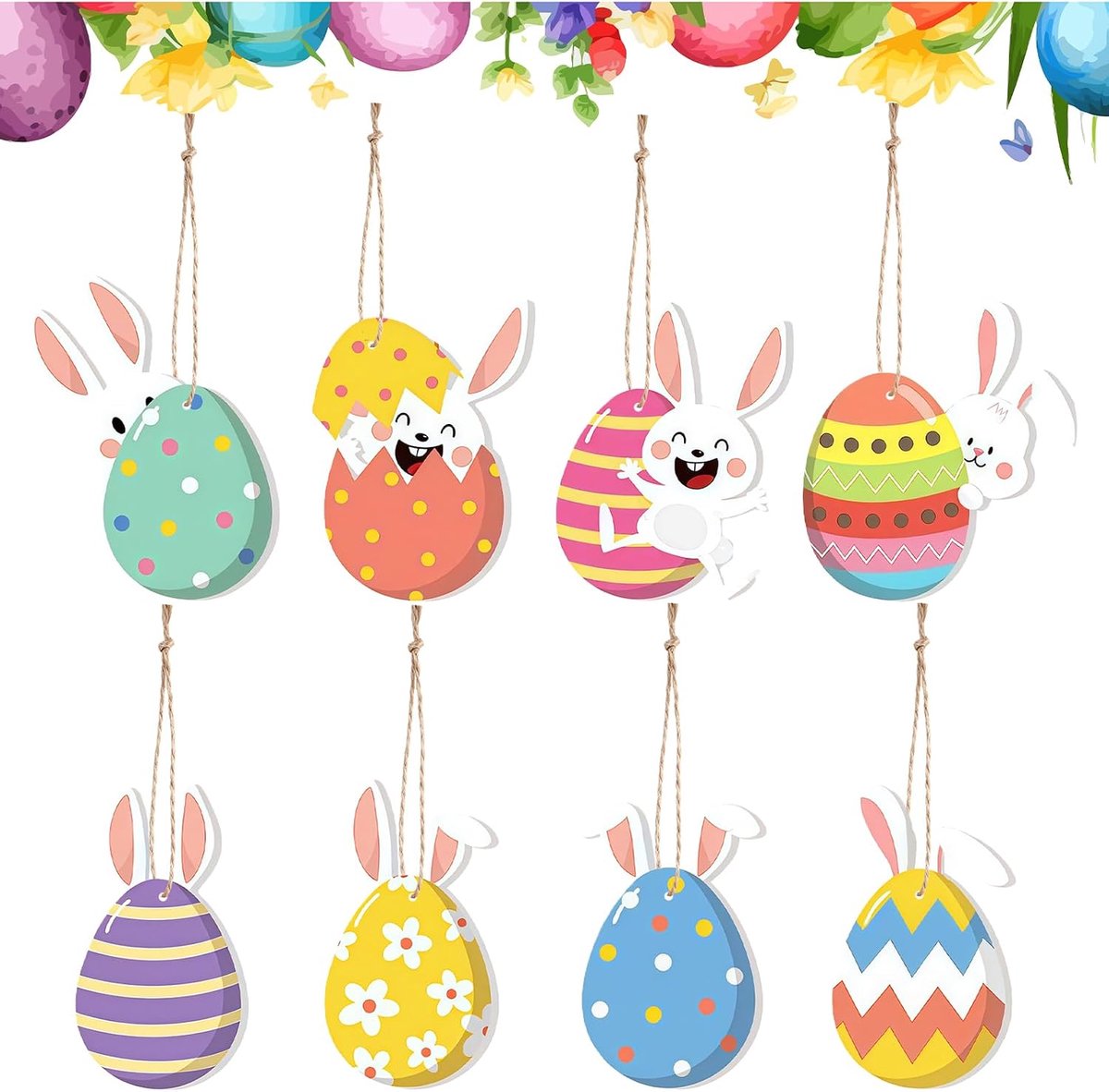 Decorative branch for hanging, Easter eggs for hanging - ShopVlot