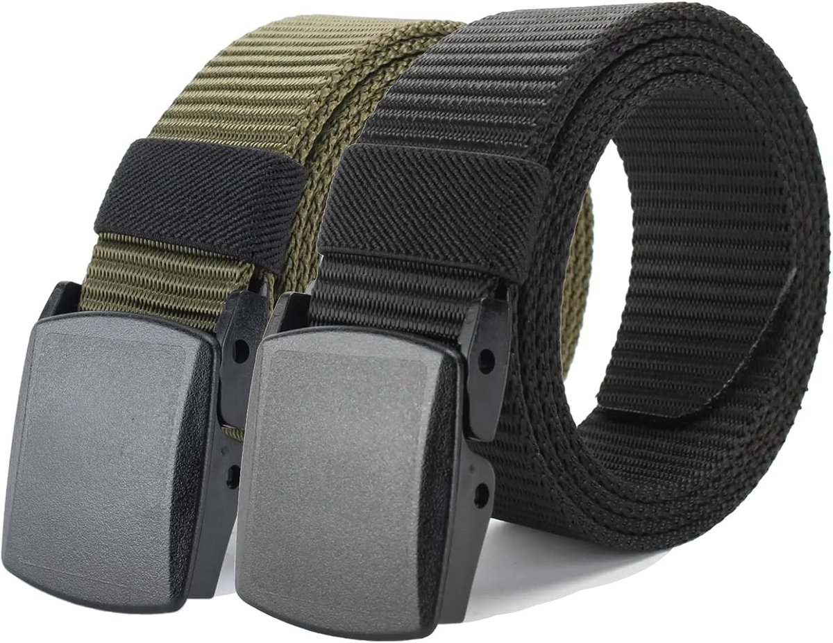 Tactical Belt For Men Buckle Nylon Canvas Belt For Men - ShopVlot