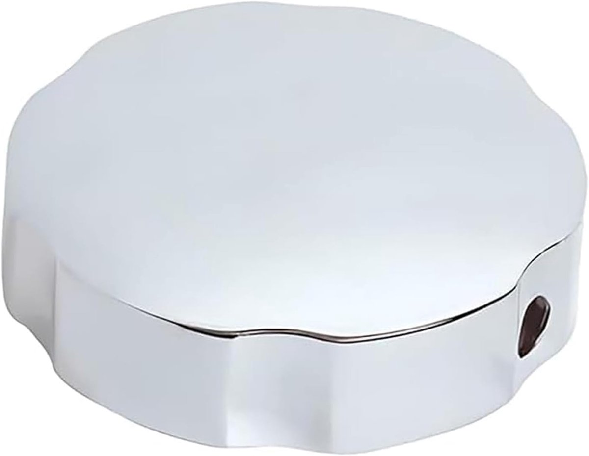JOYOLA Rotatable Bathtub, Drain Rotating Overflow Cover, Pop Up Control Knob, Chrome Plated Zinc Alloy Bath Plug - ShopVlot