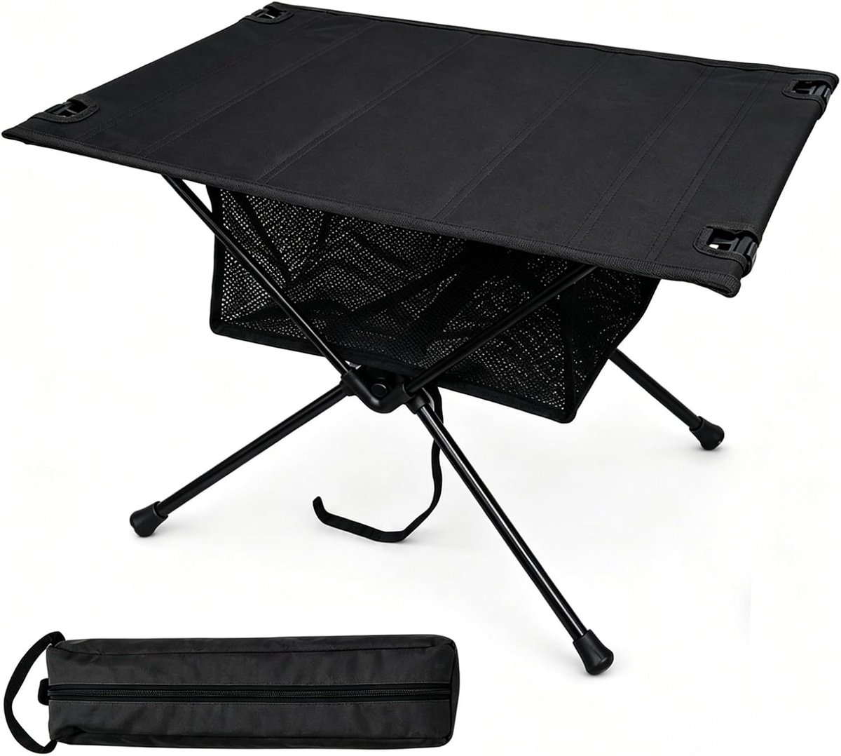 Campingtafel inklapbaar - ultralicht aluminium - hoogte verstelbaar - ideaal voor picknick - ShopVlot