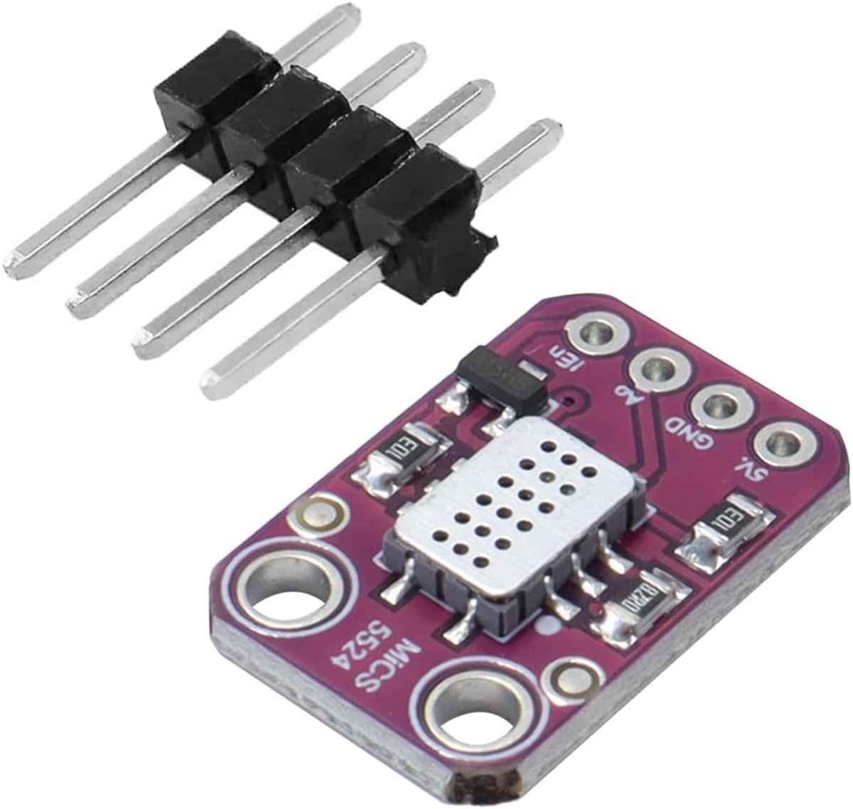Gas Sensor Module MiCS5524 - Analoge Sensor - Detecteert CO, C2H5OH en H2 - Voor luchtkwaliteitsmonitoring - ShopVlot