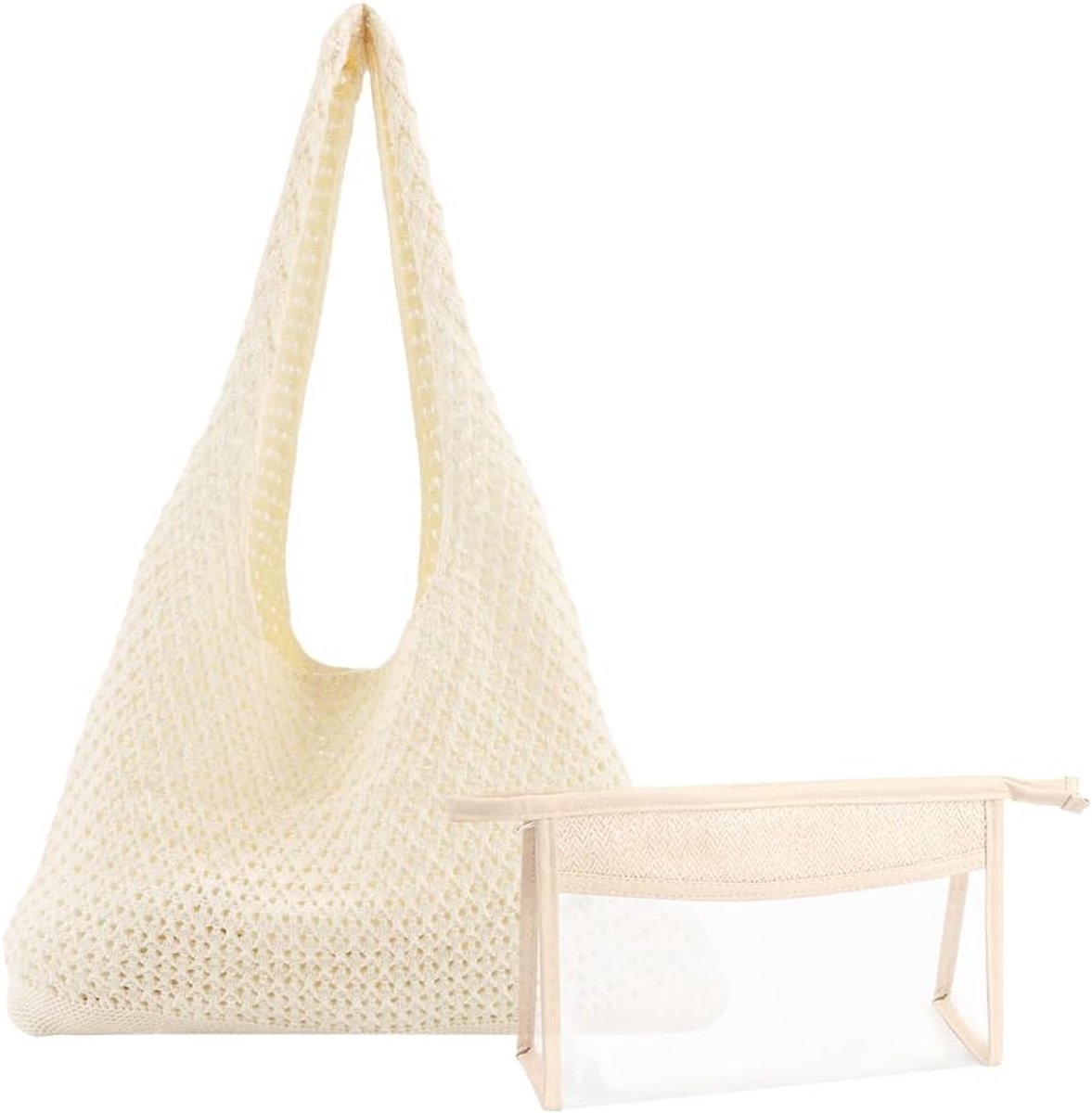 Vrouwen strandtas - Boho stijl - PVC inzet - Ideaal voor stranduitjes - ShopVlot