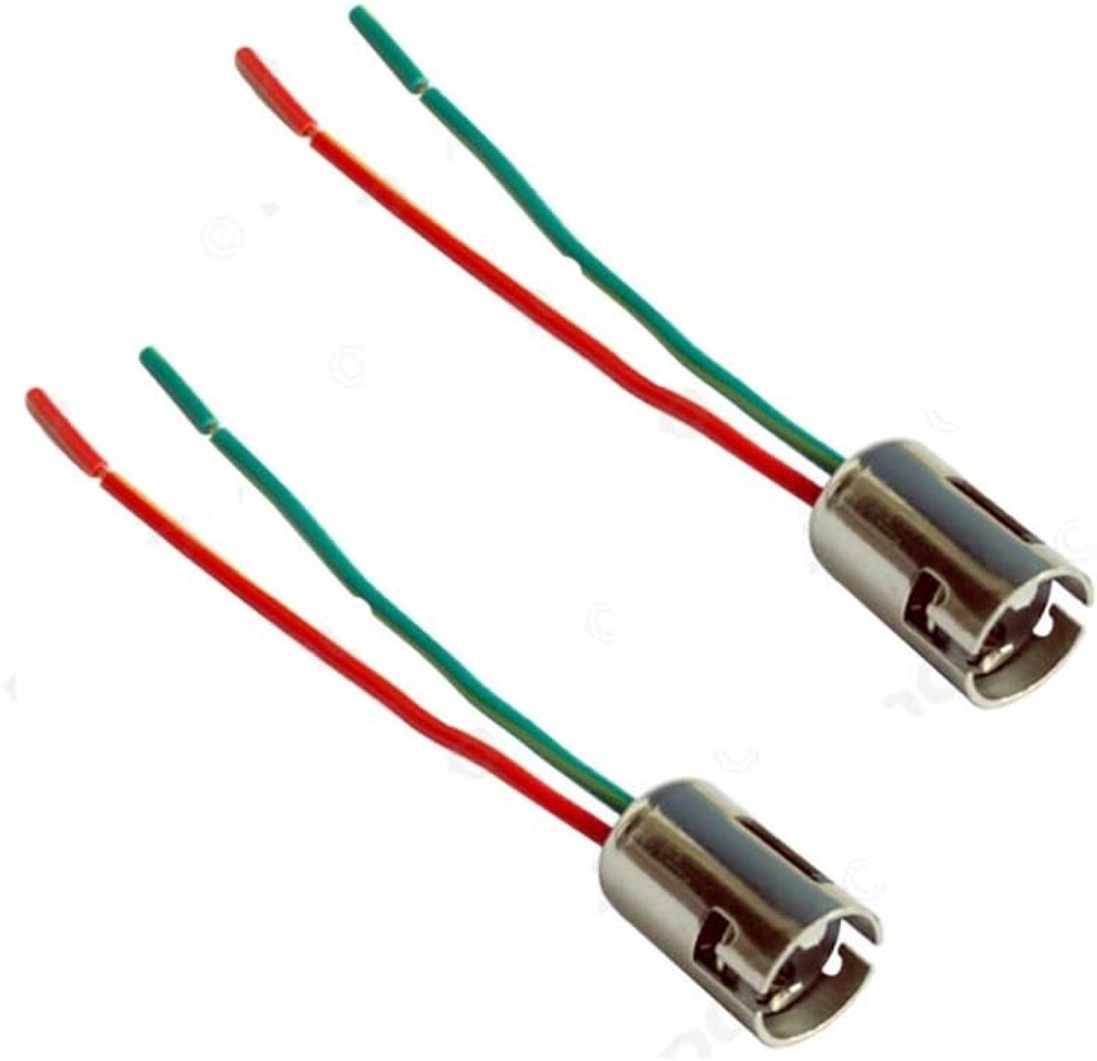 B15 B15D / BA15D fitting - plastic en aluminium - geschikt voor 12V en 24V - ideaal voor lampen - ShopVlot