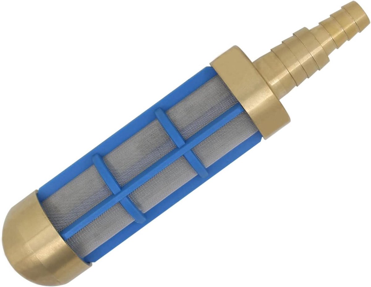 Waterpompfilter - hoge druk - slangaansluiting - beschermt waterpomp tegen vuil - ShopVlot