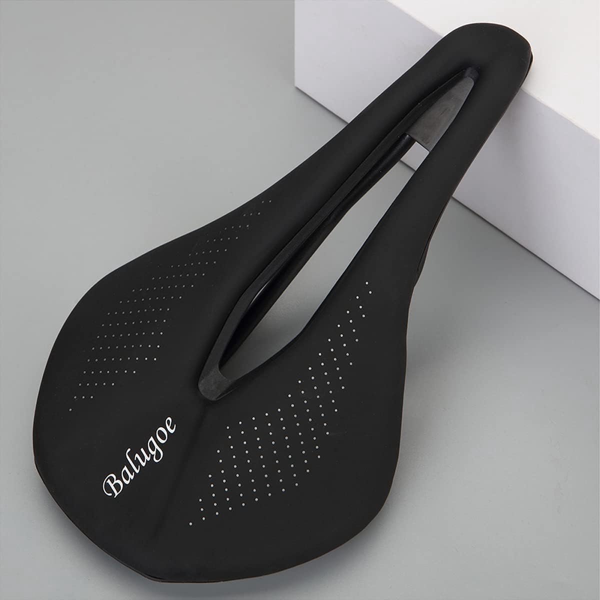 Fiets zadel 240x143mm - Gel leer - Ergonomisch - Comfortabel voor lange ritten - ShopVlot