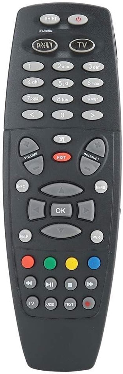 Afstandsbediening Set Top Box - Universaal vervangingsmodel - Geschikt voor Dreambox 800HD 800SE DM800 - ShopVlot