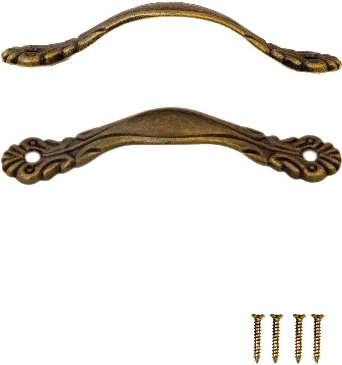 Ladeknop vintage 80x14mm - antieke bronzen afwerking - robuust ijzer - eenvoudig te installeren - ShopVlot