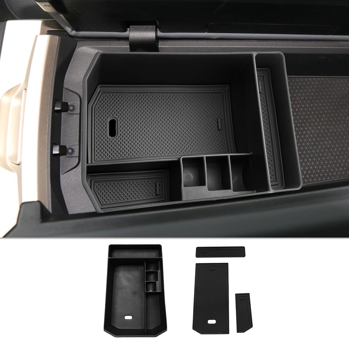 Armsteun organizer - Center console tray - Voor BMW iX 2022-2025 - Ruimteoptimalisatie - ShopVlot