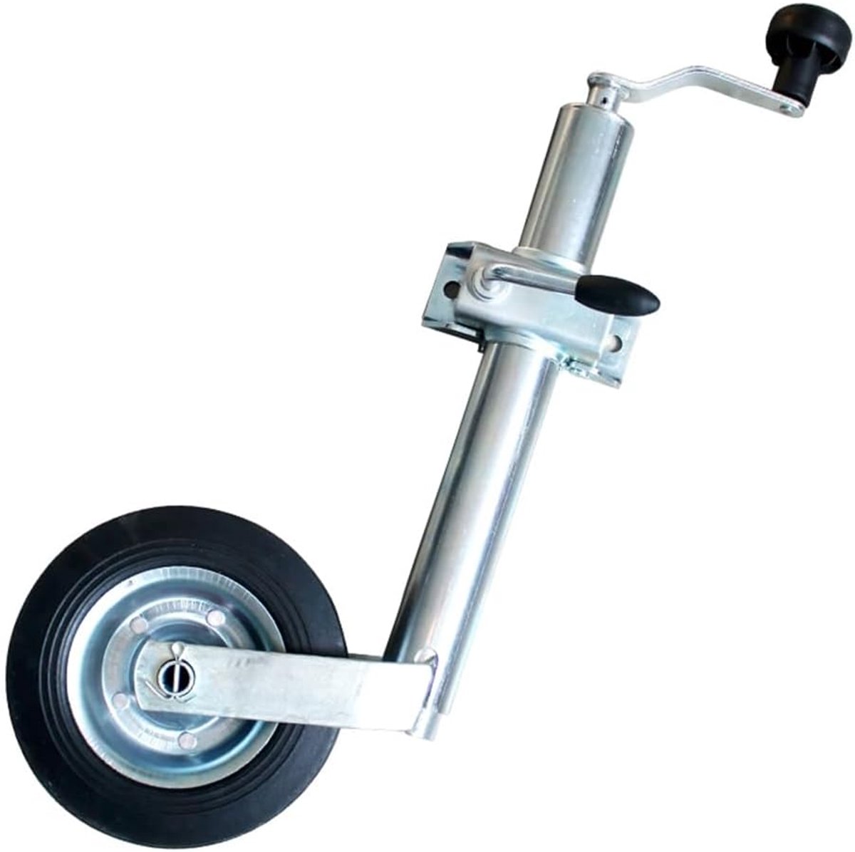 Steunwiel voor trailer 48 mm - carbon staal - hoge corrosieweerstand - optimale stabiliteit - ShopVlot