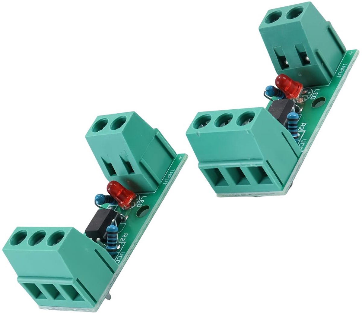Optocoupler isolatiemodule 1 kanaal - PC817 signaalconverter - voor microprocessor schakeling en motorbesturing - ShopVlot