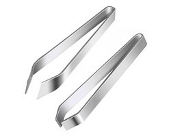 Vistang - Graat Tang - Rvs Constructie - Ergonomisch Ontwerp - 11 7 Cm - 2 Stuks - Voor Vis Bereiden En Keuken
