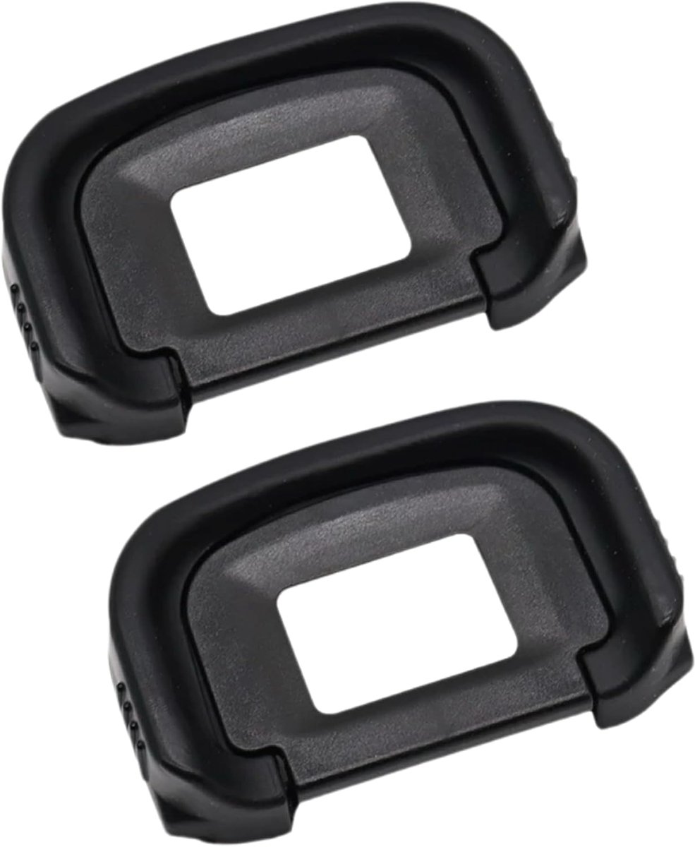 Vervangende oogcup voor Canon EOS - 2-pack - siliconen - verbeterde grip en comfort - ShopVlot