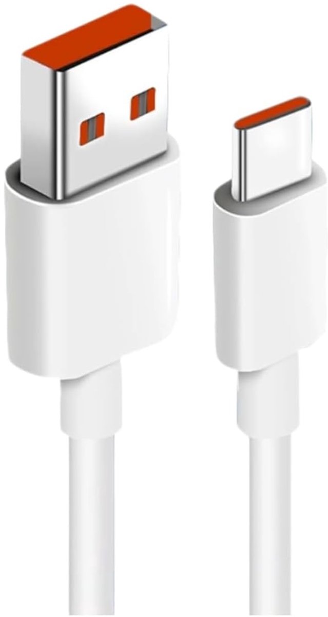 Oplaadkabel 120W 6A 2M - USB-C - Turbo laden - Geschikt voor Xiaomi en meer - ShopVlot