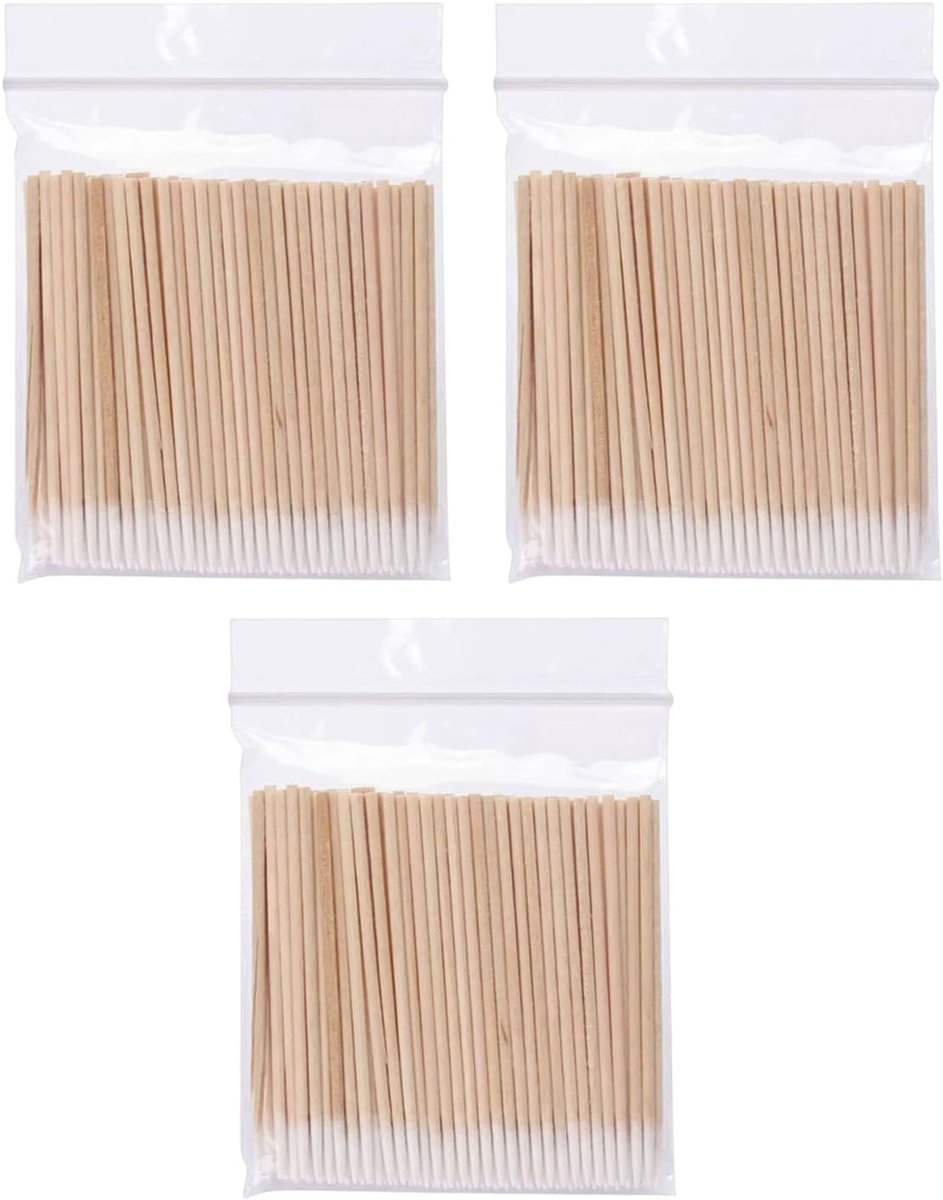 Houten Wattenstaafjes - Make-up Staafjes - Nauwkeurig Werken - Fijn Punt Design - 300 Stuks - Niet gespecificeerd