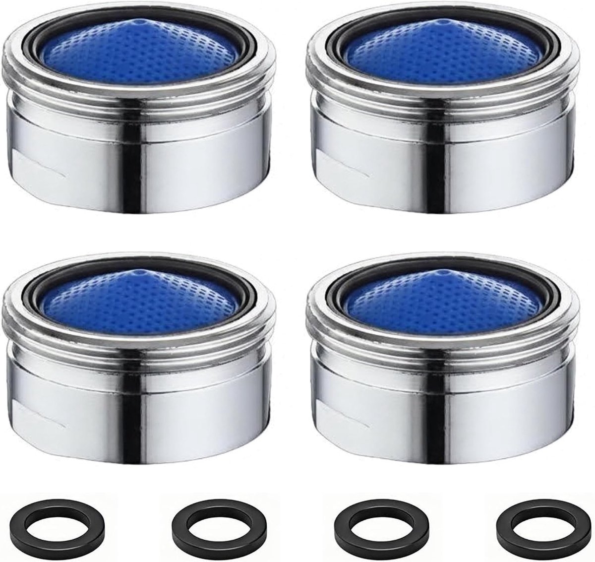 M22 waterfles filter set 4 stuks - robuuste messing - waterbesparend - ideaal voor binnen en buiten - ShopVlot